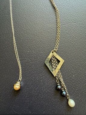 2 Pearl Necklaces